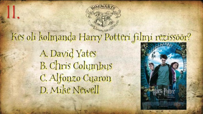 Harry Potteri viktoriin III 25.09.2020 kys11