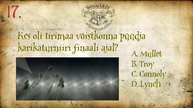 Harry Potteri viktoriin III 25.09.2020 kys17