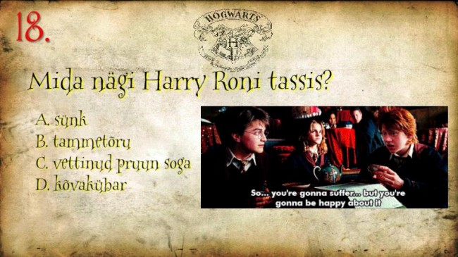 Harry Potteri viktoriin III 25.09.2020 kys18