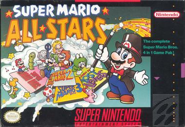 Super Mario All Stars (game box art)