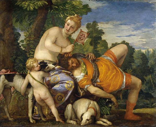 733px-Venus y Adonis (Veronese)