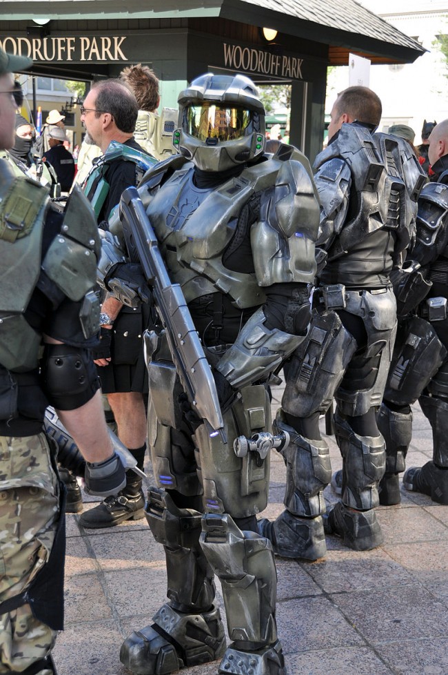 Halo cosplay at Atlanta Dragon Con Parade 2010