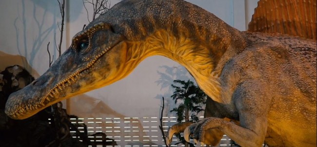 Siamosaurus suteethorni sculpture Phu Wiang Dinosaur Museum