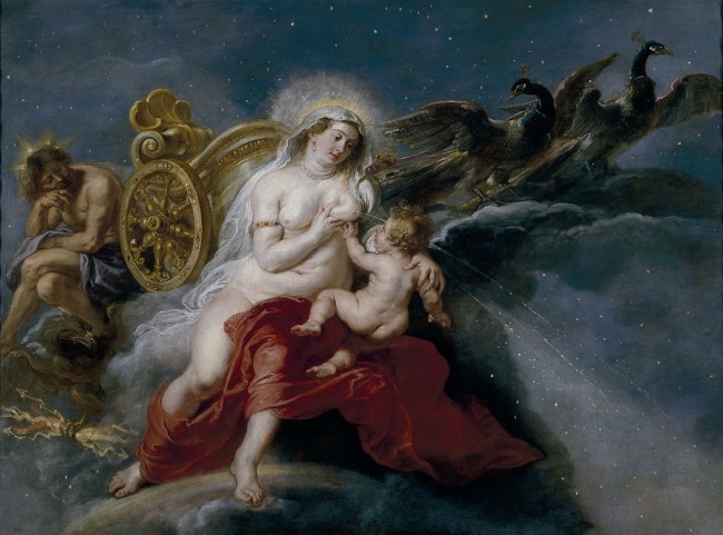 Peter Paul Rubens - The Birth of the Milky Way, 1636-1637
