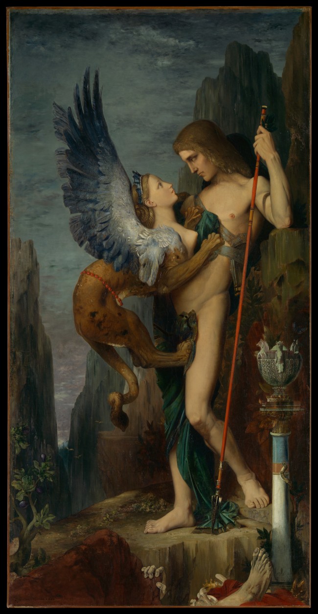 Oedipus and the Sphinx MET DP-14201-023