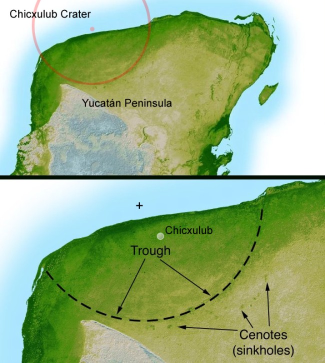 Yucatan chix crater