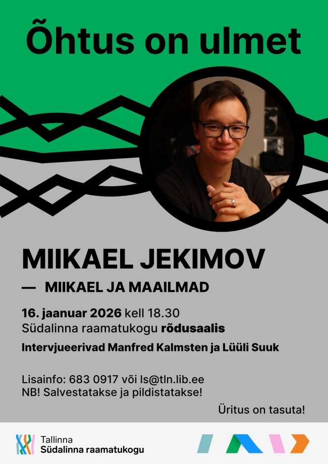 Õhtus on ulmet JEKIMOV poster VEEBIKS