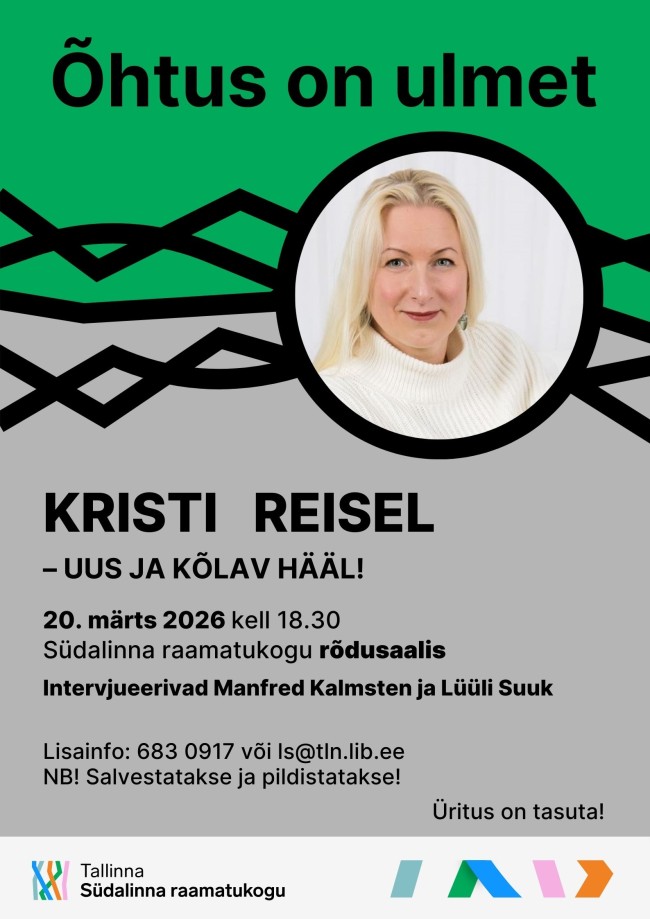 kroonika tulekul Õhtus on ulmet Kristi Reisel VEEBIposter