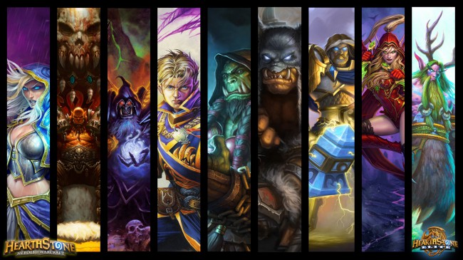 hearthstone heros